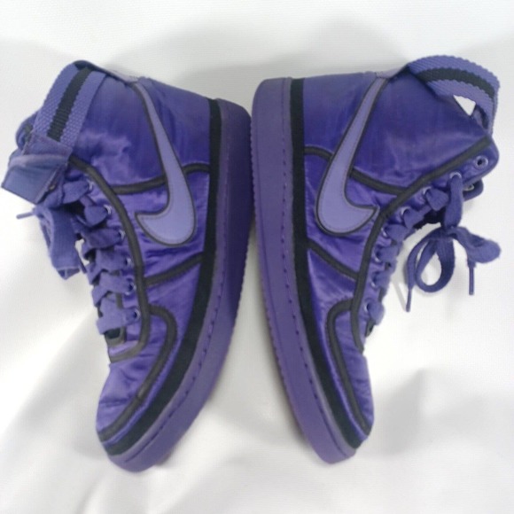 Nike Vandal High Court Purple Satin Shoes Straps AQ2176-500 (Mens Size US 8.5)